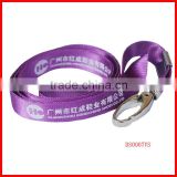 woven polyester lanyards for promotion gift dongguan
