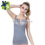 Women sleeveless slimming vest,female seamless body lace suit underwear NY115