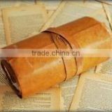 Handmade Plain Leather Diary 9 inches