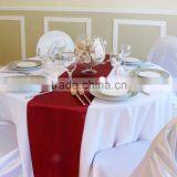 2016 Green Cheap Satin Table Runner For Party thumbnail-6