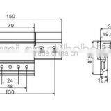 Aluminum Door Concealed Hinge, Door Hinge China, Wood Door Pivot Hinge for Casement Window and Door thumbnail-2
