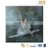 Pop Art Dancing Girl Painting thumbnail-1