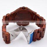 2016 Hot Selling Fashion Round Quartz Wood Watch thumbnail-2