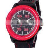 Popular Fashion Watch With Plastic Ring on the Top For Men thumbnail-1