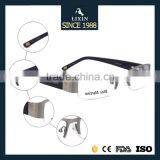 Latest Popular Gentleman Half Metal Frames With Spring Hinge Optical Glasses Frames SM4020 thumbnail-4