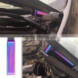 Neo Chrome Billet Aluminum Racing Hood Risers For Honda With 4 Pcs Fender Washers With Logo thumbnail-4