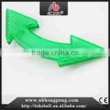 Hot New Products Green triangle led torch bicycle wheel reflectors
