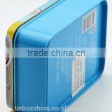 China Supplier Colorful Printed Rectangular Soap Tin Can