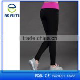 2016 hot selling polyester fast dry women leggings, gym pants, yoga pants for sports
