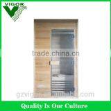 Popular Finland sauna room cheapest solid wood sauna steam room combination