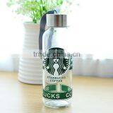 Factory Wholesale Customize Logo Glass Drinking Bottle thumbnail-5