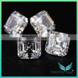 Wholesale12*12mm Big Asscher Cut AAAAA D White American Loose Cubic Zirconia Stones thumbnail-5