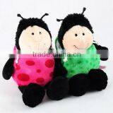Plush Cute Soft Insect Ladybeetle Toy Stuffed Ladybug Toys Doll