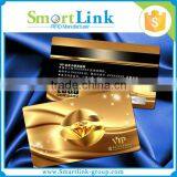 High Quality Gold Color VIP Card, RFID PVC Plastic Memebership Card, Custom Printing Business Card