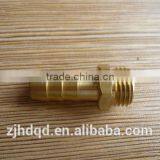 CNC Brass Male Straight Hose Barb Fitting , Hose Oupling thumbnail-2