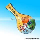 San Francisco Kitchen Spoon Rest Yellow With Colorful Images thumbnail-1