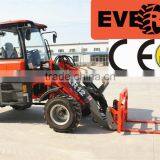 Everun Brand CE Approved 1.2 Ton 4WD Mini Wheel Loader With Euroiii Engine thumbnail-4