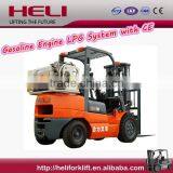 ANHUI HELI BRAND 3.0T GASOLINE NISSAN ENGINE LPG FORKLIFT CPQYD30 WITH CE FOR SALE thumbnail-1