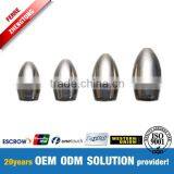 3/16 OZ Plain Tungsten Slip Sinker thumbnail-1