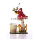 Mushroom With Bee Planter thumbnail-1