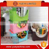 Hollow Heart Shaped Pile-up Kitchen Storage Case-coffee thumbnail-1