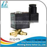 1/8X6.5mm Brass Gas Steam Boiler 24V 110V 220V Magnetic Valve ZCQ-07B thumbnail-1