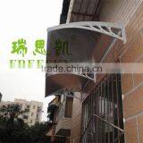 Diy Solid Polycarbonate Awning Canopies With Aluminum Awning Brackets thumbnail-6