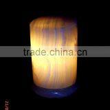 Onyx Cut Clynder Lamp ID: Lamp03 thumbnail-1