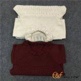 High Waist Lapel Lolita Style Knitted Sweater thumbnail-2