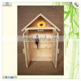 Popular Clear Door House Shaped Wooden Key Box thumbnail-5