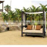 Trade Assurance Novel Hampton Outdoor Queen Outdoor Wicker Daybed thumbnail-1