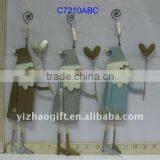 Wooden Painted Handmade Santa Crafts Supplier thumbnail-1