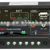 20A PWM Solar Charge Controller Regulator 12V With USB and DC12V Ports On/off Switch
