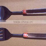 Fully Acrylic Handle Salad Serving Set of 2 thumbnail-2