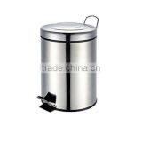 Factory Sale Stainless Steel Foot Pedal Waste Bin thumbnail-6