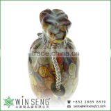 Pretty Bag Shape With Coin Pattern Ceramic Piggy Bank thumbnail-2