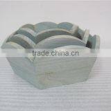 Gift Wood Wooden Corner Flower Pots thumbnail-3