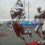 Stainless Steel Modern Art Sculpture Nude Dancing Girl for Sale thumbnail-2