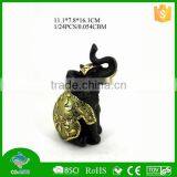 Factory Custom Wholesale Mini Polyresin Elephant Statues thumbnail-1