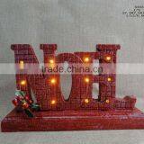 Resin Chritsmas Decoration Led Letter Lights thumbnail-4