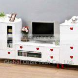 MDF Modern tv Stand Showcase Design thumbnail-1