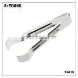 14056 Kitchen and Barbecue Grill Tongs Silicone BBQ Cooking Stainless Steel Locking Food Tong thumbnail-6