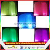 Color Changing Oxford Material Inflatable Dome Photo Booth Enclosure With LED Lighting