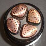 High Quality Copper Conductor XLPE Jacket Steel Wire Armoured Copper Braid Shielded PVC 4*50MM2 Price Per Meter thumbnail-3