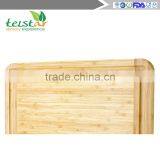 Bamboo Cutting Board and Serving Tray With Juice Groove - Extra Large 18 x 12 Inches - Made Using Premium Bamboo thumbnail-6