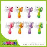 Hot Selling Plastic Portable Hand Toy Mini Battery Operated Fan for Kids thumbnail-1