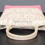 2017 Best Canvas Printed Tote Bag With Padded Rope Handle thumbnail-3