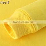 Oem Service Warm Windproof Cvc Fleece Yellow Women's Pullovers Sweatshirts thumbnail-2