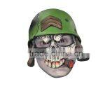 Adult Skeleton Sergeant Half Cap Mask thumbnail-1