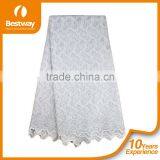 Bestwaytex Factory Price SL02009 Cotton Lace African Swiss Voile Lace Fabric With Stones thumbnail-4